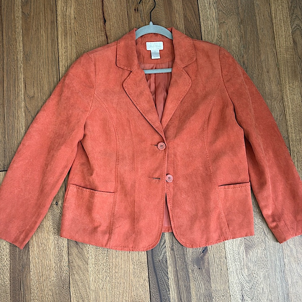 Vintage Ultra suede blazer